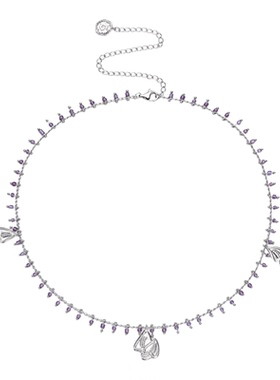 Dare买手店 GLYPHS符界 呼呼菌蘑菇锁骨链民族复古中式项链原创女