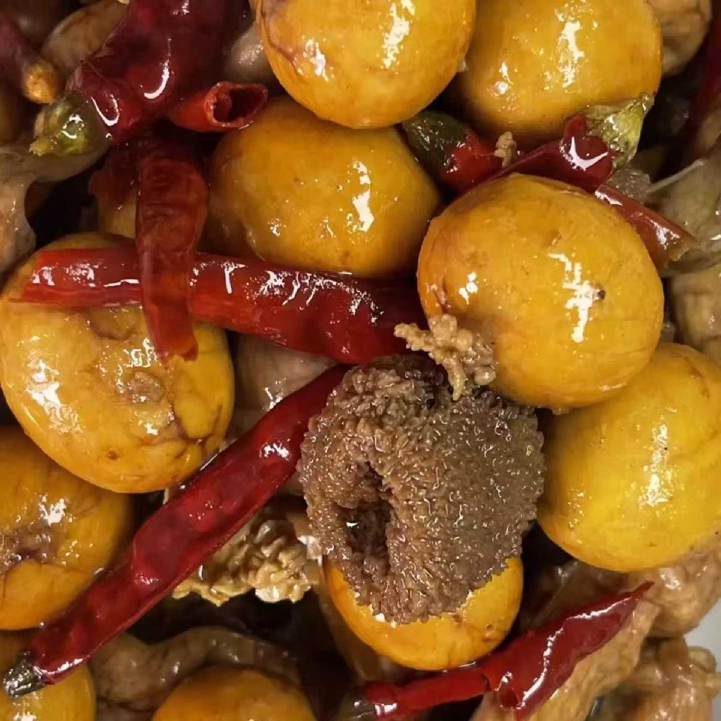 河南特产夏邑胡桥桶子鸡麻辣包蛋肠熟食真空包装开 袋即食麻辣鸡