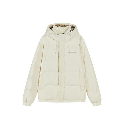 美特斯邦威保暖连帽外套