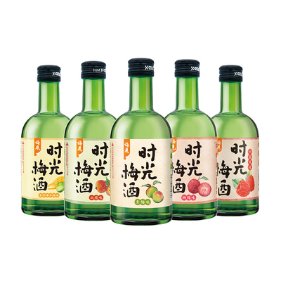梅见时光梅酒330ml低度果酒