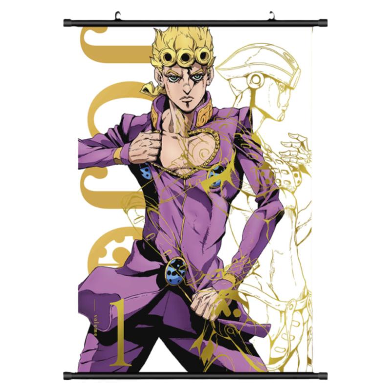 jojo黄金之风周边壁画海报