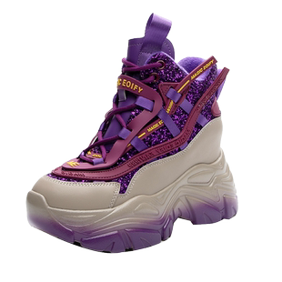 香港老爹鞋女款软底2026春季网红爆款超火内增高女鞋炸街松糕单鞋