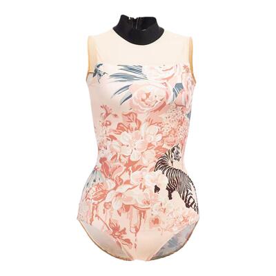 芭蕾舞印花体操服中国舞