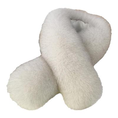 百搭狐狸毛夹子款韩版皮草围巾