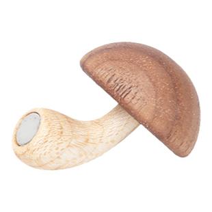 小香菇冰箱贴实木可爱原创设计装饰品手工磁贴创意木制家居送礼物