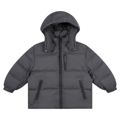 DK童儿童90白鸭绒保暖面包羽绒服