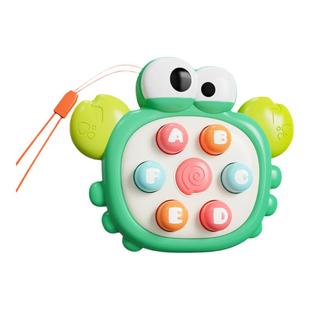 掌上迷你打地鼠按按乐婴幼儿早教益智儿童宝宝手指按压男女孩玩具