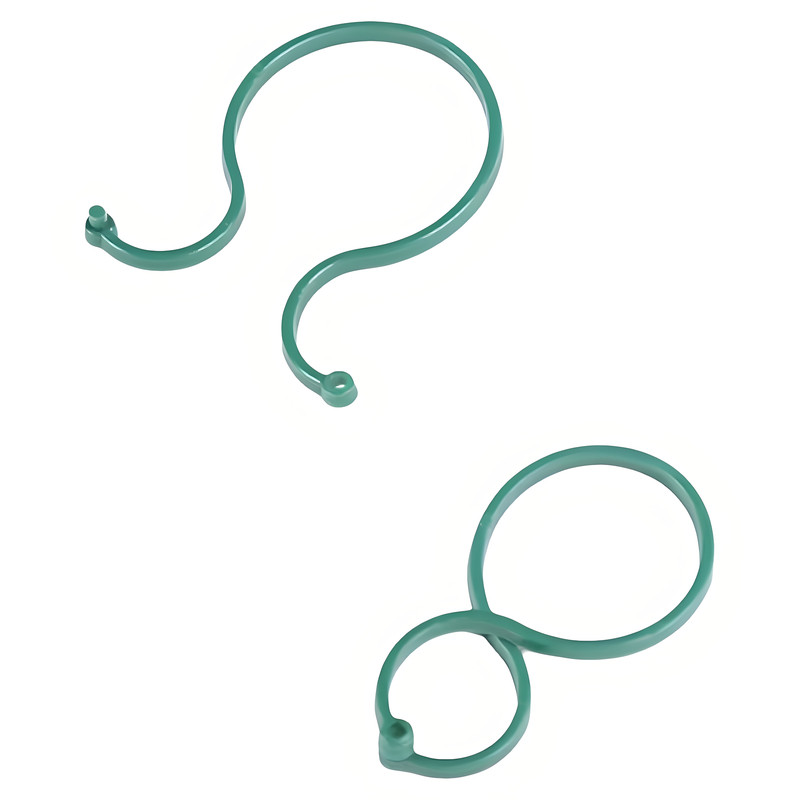新款园艺8字扣爬藤黄瓜茄子绑8字扣植物固定扣葫芦圈园艺绿植花架