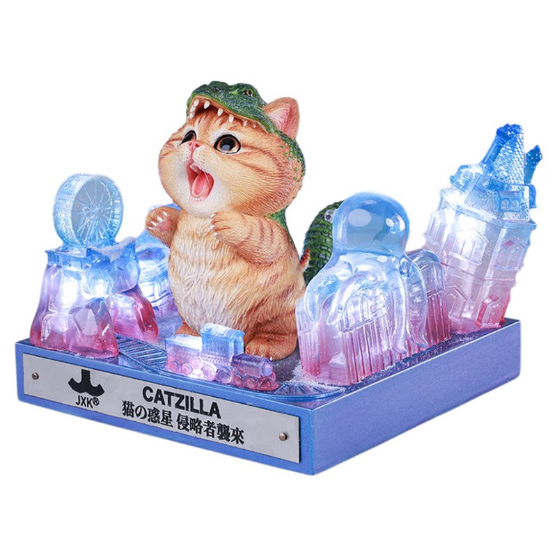 哥斯喵4.0卡通可爱猫咪玩偶摆件