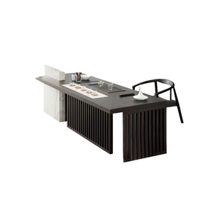 新中式茶桌2026新款高端禅意实木客厅家用茶台茶室办公室胡桃木