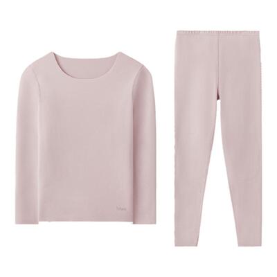 发热保暖套装抗静电无痕红豆内衣