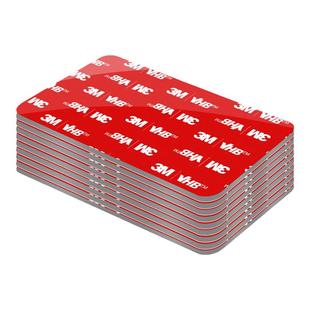 3M免钉胶强力胶墙面瓷砖专用无痕粘胶浴室厨房置物架粘镜子固定贴