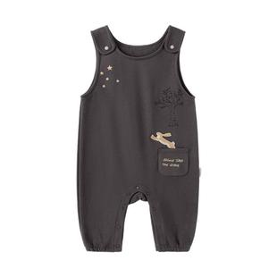 【清仓】babylove宝宝背带裤春秋裤子外出束脚裤婴幼儿百搭休闲裤