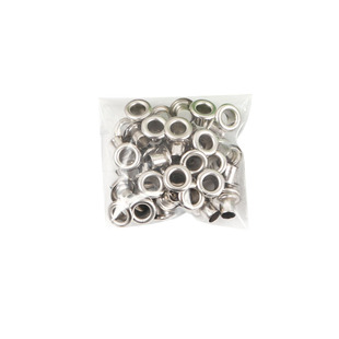 鸡眼扣气眼扣子金属镀镍银白有环扣眼空心铆钉鞋眼子母暗扣包邮