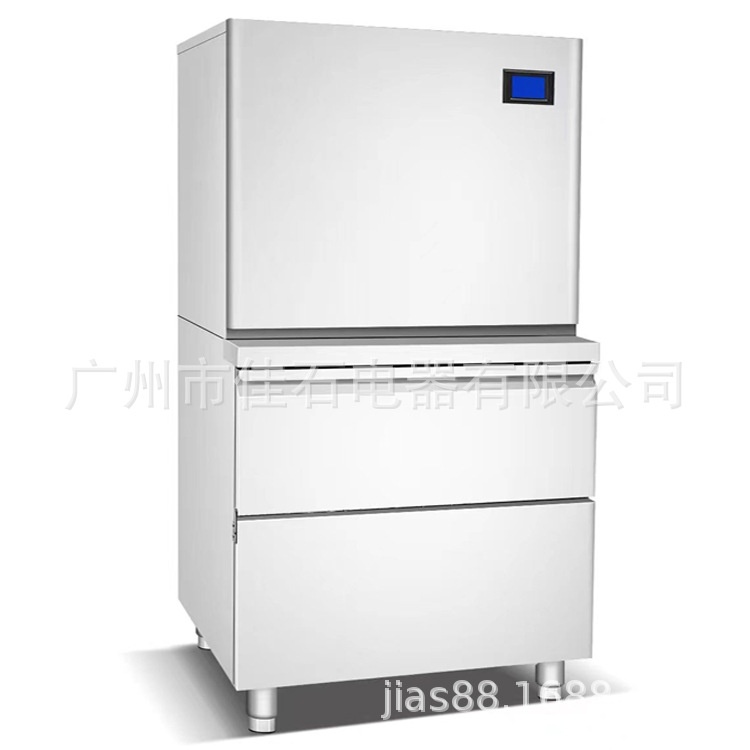 新款 八角圆冰块 Cylindrical ice cubes machine 150kg圆柱冰机