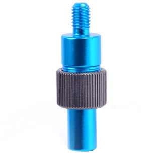 抄鱼网防转快速连接头8mm通用 抄网竿快拆头接连器转接改渔具配件