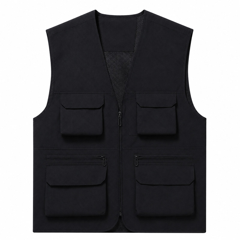 马甲工作服定制印字logo背心
