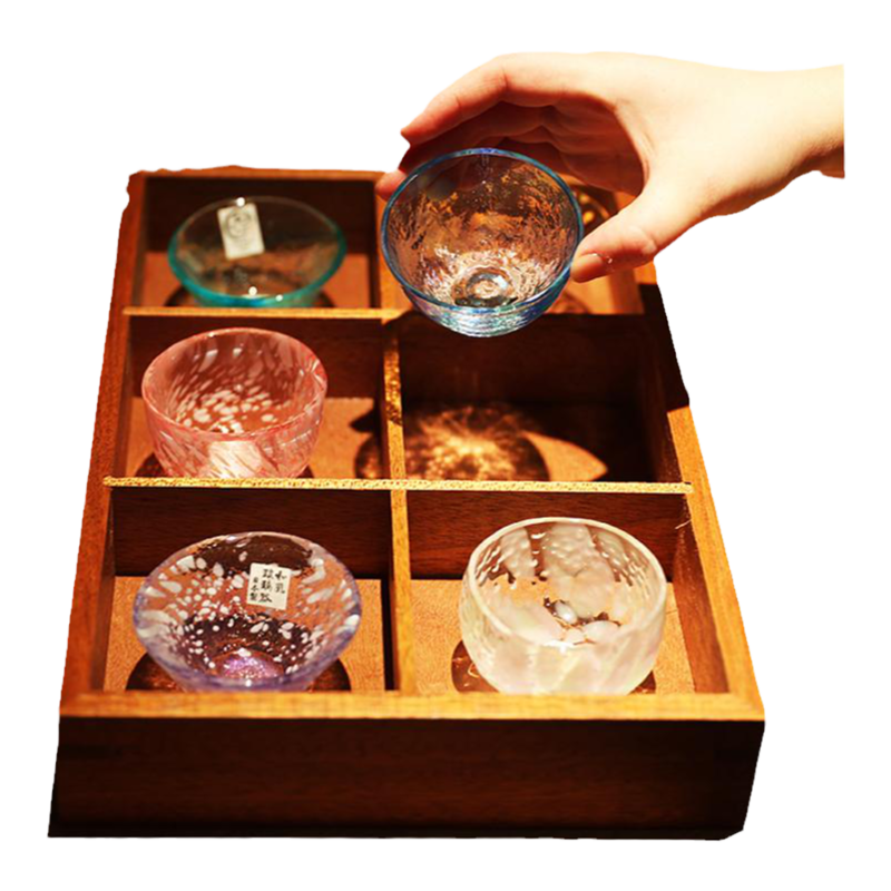 日本进口清酒杯冰酒杯