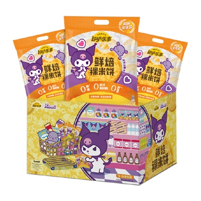 臻选乐事原味鲜焙裸米饼组合