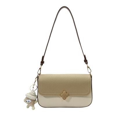 南风Chio2nd荔枝纹拼色小方包