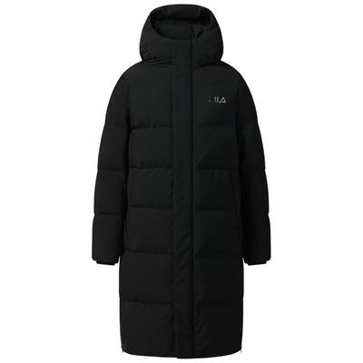 FILA斐乐情侣长款羽绒服