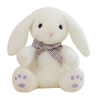 儿童兔子毛绒玩具女孩娃娃会说话的复读玩偶公仔兔小宝宝生日礼物