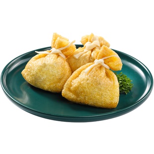 馥华关东煮鲜虾福袋鱼籽福袋麻辣烫711便利店日式豆腐包火锅食材