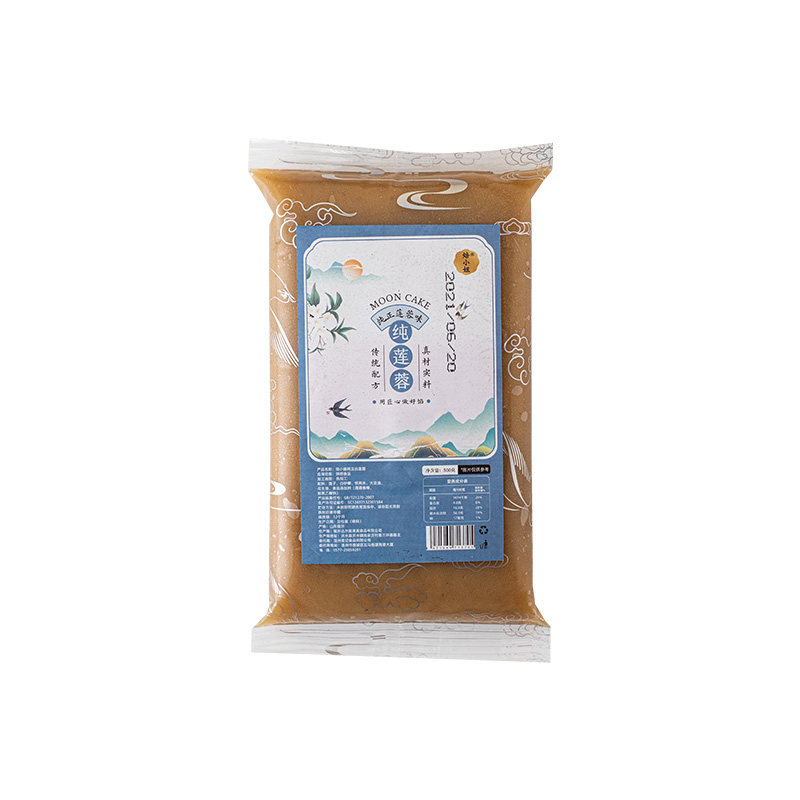 白莲蓉馅料豆沙黄水果味