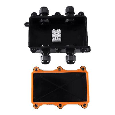 室外CENEN西能户外地埋专用接线灌胶分线盒壳塑料密封黑色外壳