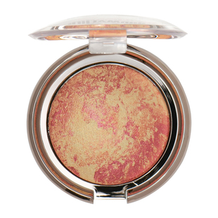 轻欧美妆古铜色腮红粉黄黑皮高光修容眼影多功能盘Bronze Blusher