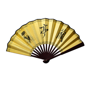 古风古画夏季扇子8寸10寸中国风绢布折扇男霸气随身折叠扇汉服扇