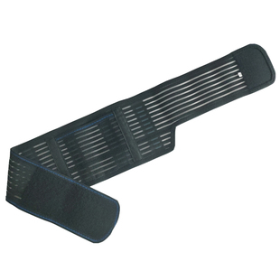 夏季窄款透气护腰带网兜可放药包全弹薄款男女运动健身腰托腰围子