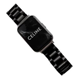 适用小米手环9pro表带创意三珠金属钢带小米8PRO智能运动米兰尼斯磁吸红米Redmiwatch4/5/6替换带保护壳配件