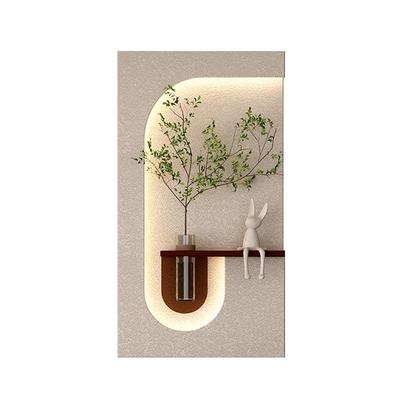 可以水养植物玄关客厅奶油风