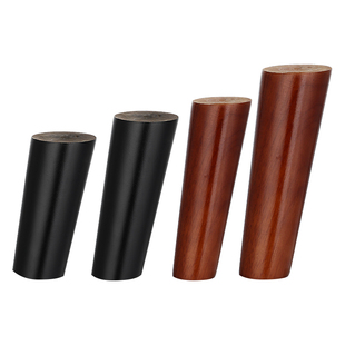 胡桃色木柜脚支撑腿配件沙发腿电视柜木脚橱柜脚茶几脚桌腿增高脚