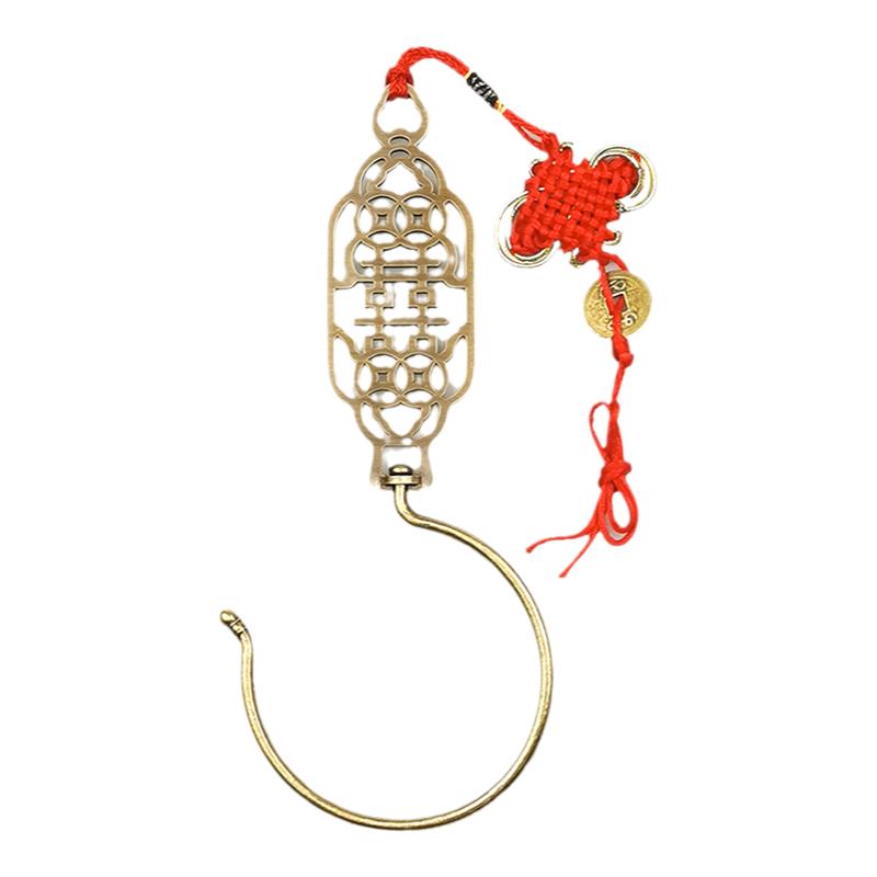 中式仿古纯铜床帘蚊帐钩