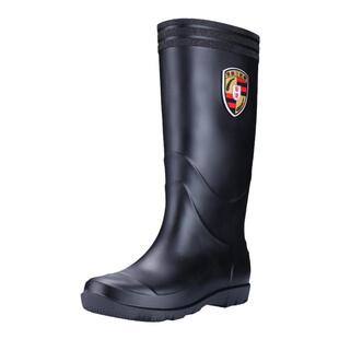 磨砂新款棉雨鞋冬季加绒加厚保暖水鞋防滑胶鞋长筒男防寒防水雨靴