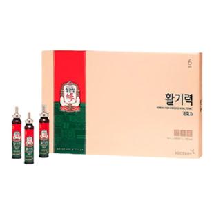 韩国直邮正官庄韩版6年根高丽红参滋补营养品口服盒装 20ml*30个