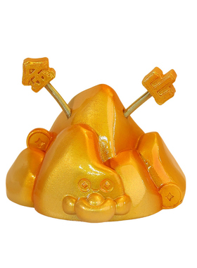 迷你Q版金山银山靠山摆件