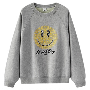 森马emoji™ 联名系列卫衣女春季图案插肩袖2026新款商场同款上衣