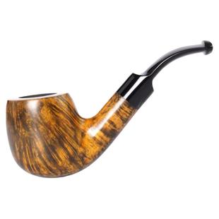 石楠木烟斗小弯斗烟抖旱烟斗烟丝斗传统老式烟袋锅带过滤烟斗男士