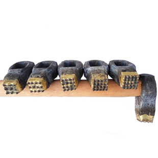 荔枝面凿毛锤手工合金凿麻锤硬质合金齿锤适用于石板材水泥板凿毛