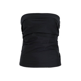 PROENZA SCHOULER 26春夏 Maisy无肩带府绸上衣/Clio府绸宽松短裤
