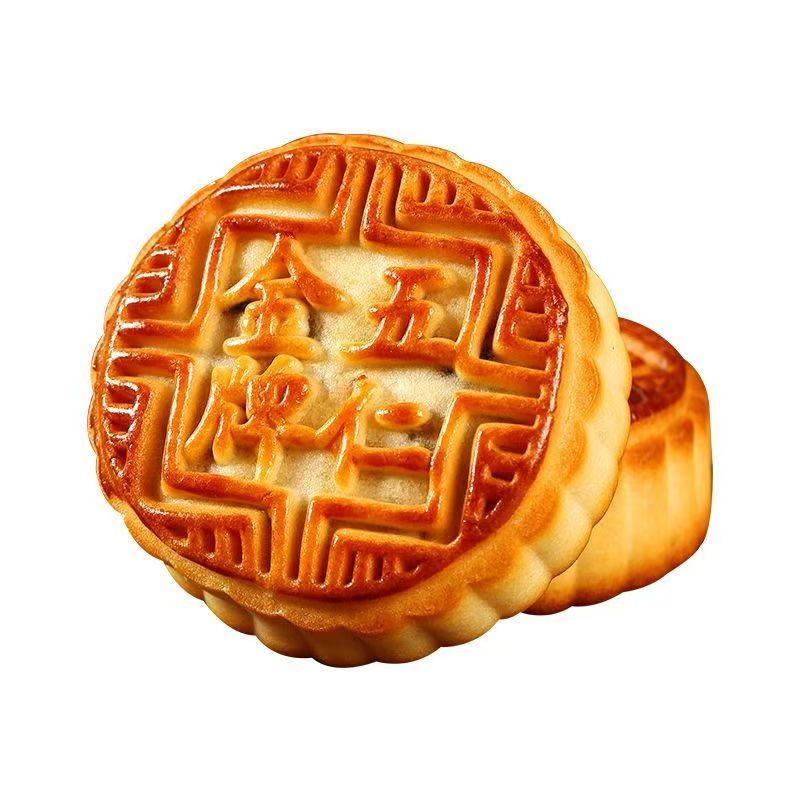【100克大月饼】新货大月饼传统手工老式五仁月饼广式多口味
