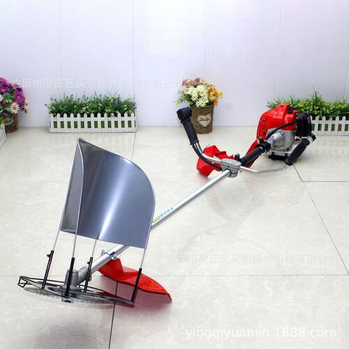 英奇CG520小型家用多功能割草机背负式农用汽油割灌机松土开沟机