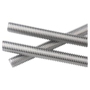 304不锈钢牙条丝杆1米 全牙螺纹通丝螺杆吊顶螺丝M4M5M6M8M10M12
