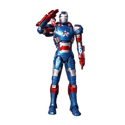 中动钢铁侠爱国者手办关节可动