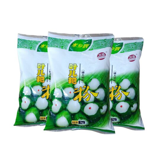 水乡牌叶儿粑粉1kg*2袋四川特产猪儿粑鸭儿耙糯米粉红桥磕粉包邮