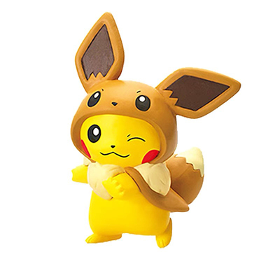 扭蛋口袋妖怪皮卡丘变装