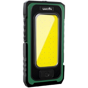 沃尔森工作灯汽修维修灯led强光太阳能充电磁吸户外修理手电筒